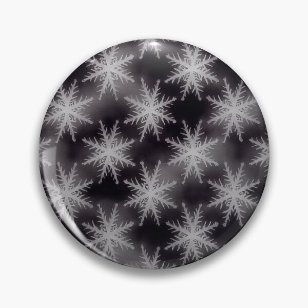 Item preview, Black Winter Simple Snowflake Pattern designed and sold by JABG-01.