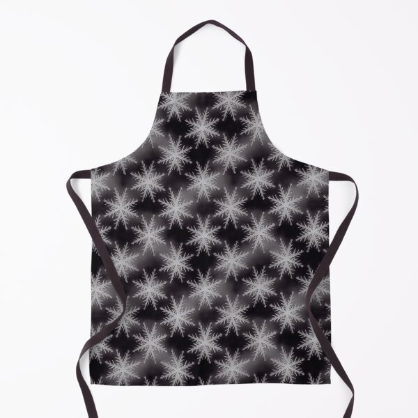 Item preview, Black Winter Simple Snowflake Pattern designed and sold by JABG-01.