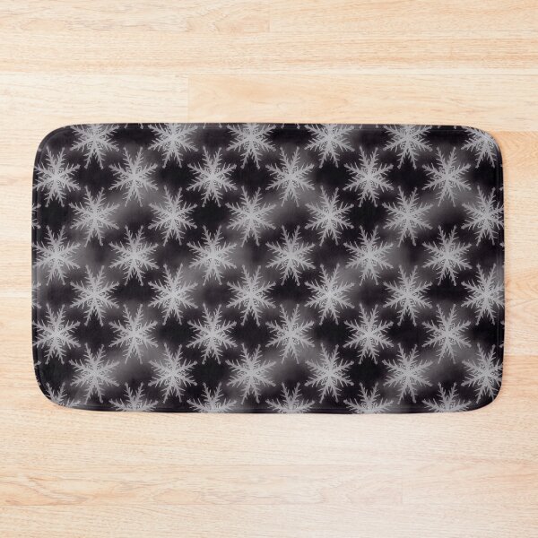 Item preview, Black Winter Simple Snowflake Pattern designed and sold by JABG-01.