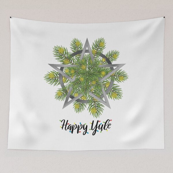 Item preview, Pagan Christmas Winter Solstice Yuletide Happy Yule designed and sold by The Junto Shop.