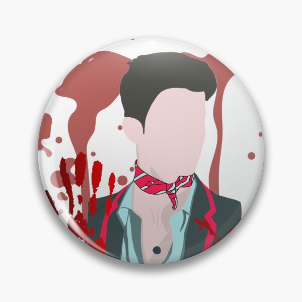 Item preview, Elite Netflix Show Patrick with  various blood background designed and sold by paintingtour.
