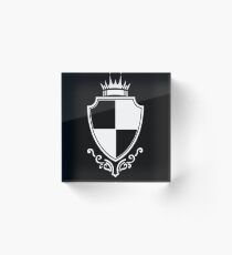 royal crown shield Acrylic Block