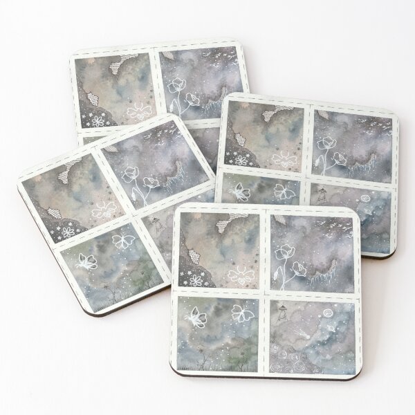 Item preview, Abstract Nature Quilt designed and sold by Emma Marble.