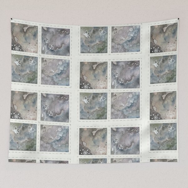 Item preview, Abstract Nature Quilt designed and sold by Emma Marble.