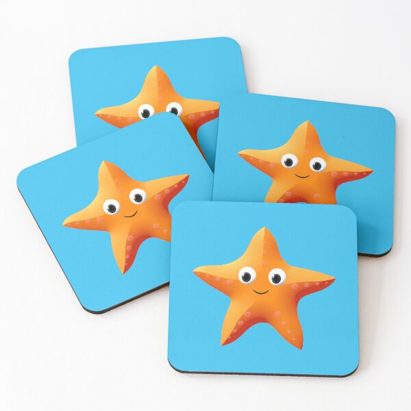 Item preview, Cute Orange Starfish designed and sold by Almdrs.