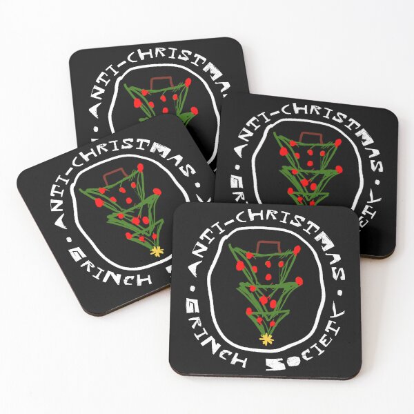Artikelvorschau, Anti-Weihnachtsgrinch-Gesellschaft entworfen und verkauft von JoseloRochaArt.