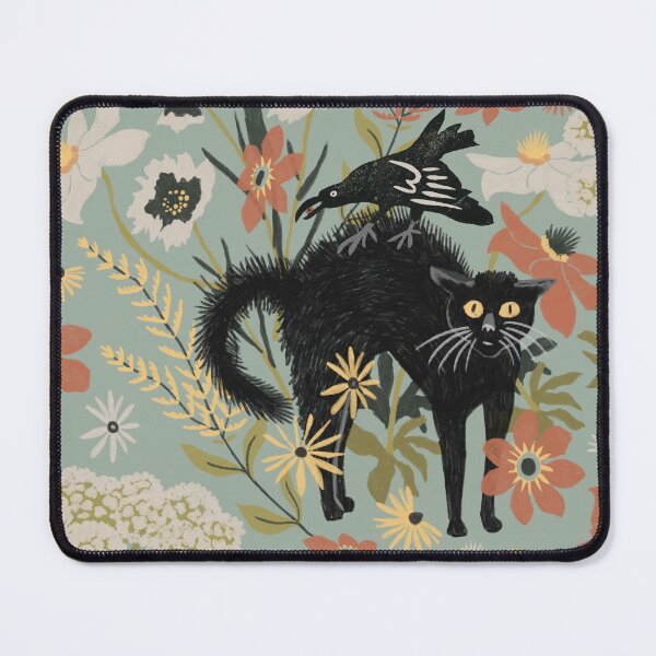 Item preview, Startled garden cat designed and sold by Wondroustrange.
