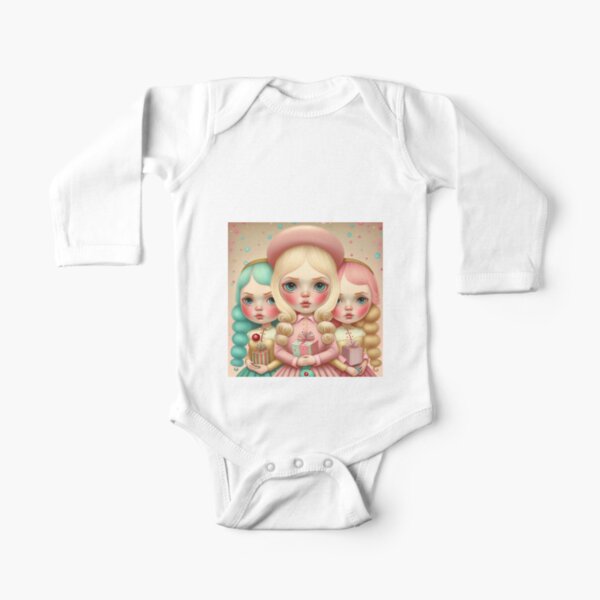 Friends & Gifts Long Sleeve Baby One-Piece