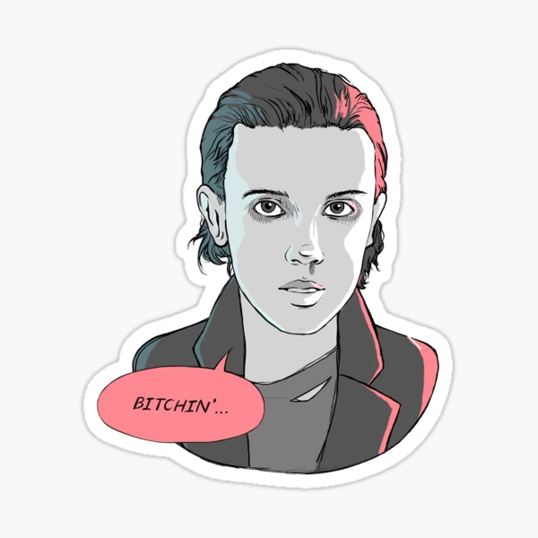 Justice for Bob, Barb, and Mews | Stranger Things Sticker for Sale by  Katie Lutterschmidt