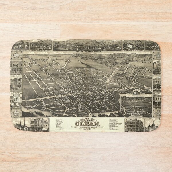 Item preview, Olean, New York (1882) designed and sold by allhistory.
