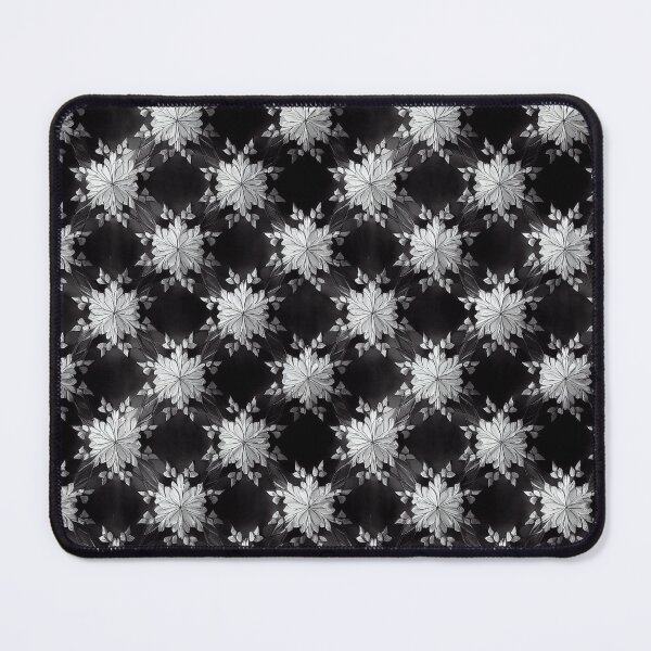 Item preview, Black Winter Simple Snowflake Pattern designed and sold by JABG-01.