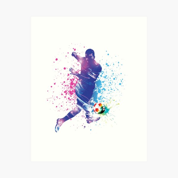 Kylian Mbappe' Poster, picture, metal print, paint by RyukMiii