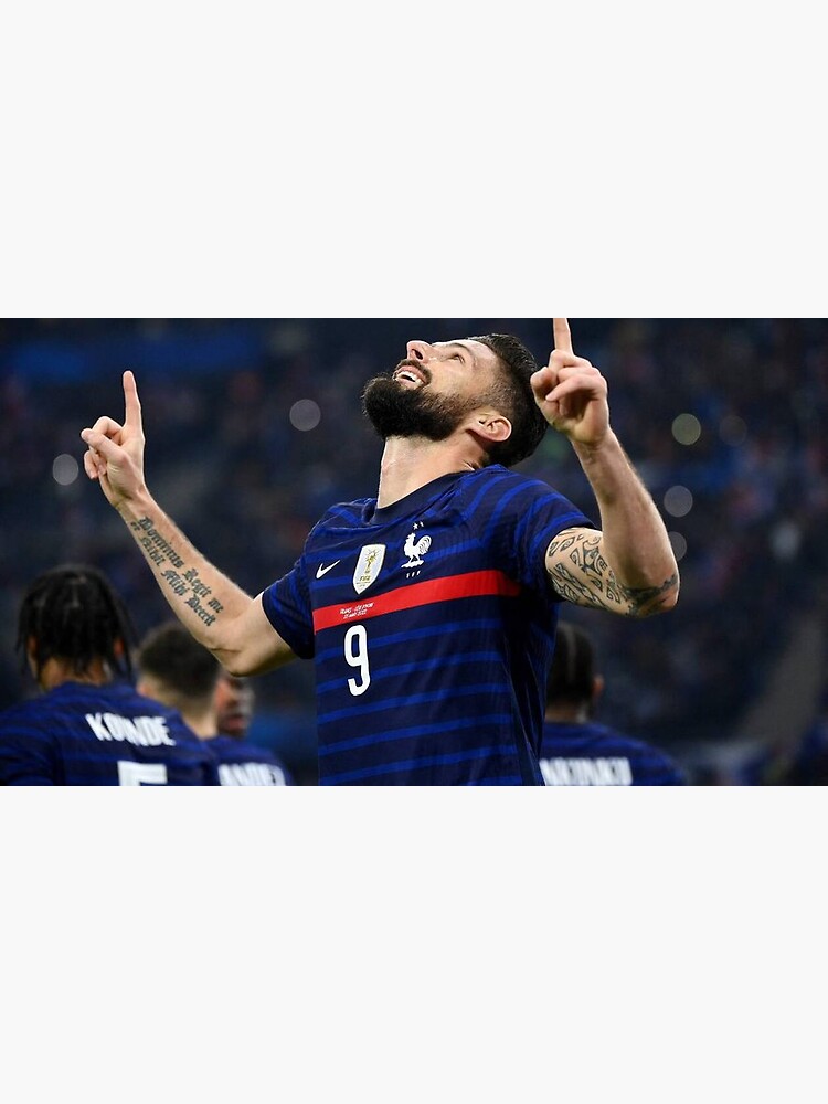 Giroud France Famous Sticker For Sale By Max Dsign Redbubble