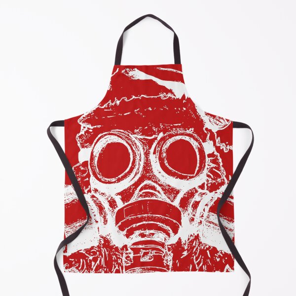 Item preview, SANTA IN GAS MASK designed and sold by 1MILLIONPUSHUPS.
