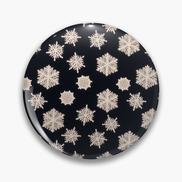 Item preview, Black Winter Simple Snowflake Pattern designed and sold by JABG-01.