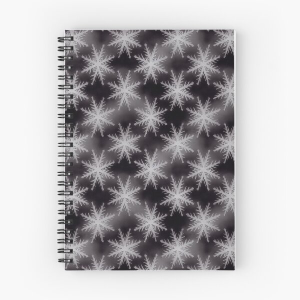 Item preview, Black Winter Simple Snowflake Pattern designed and sold by JABG-01.