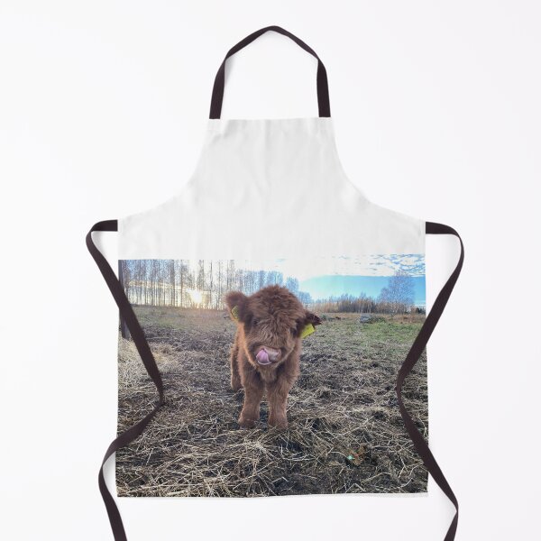 Aperçu de l'œuvre Scottish Highland Cattle Calf 4154 créée et vendue par SaarelaHighland.