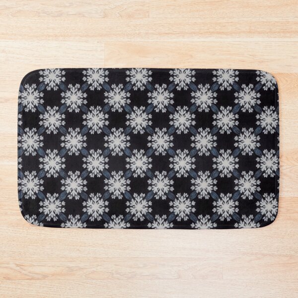 Item preview, Black Winter Simple Snowflake Pattern designed and sold by JABG-01.