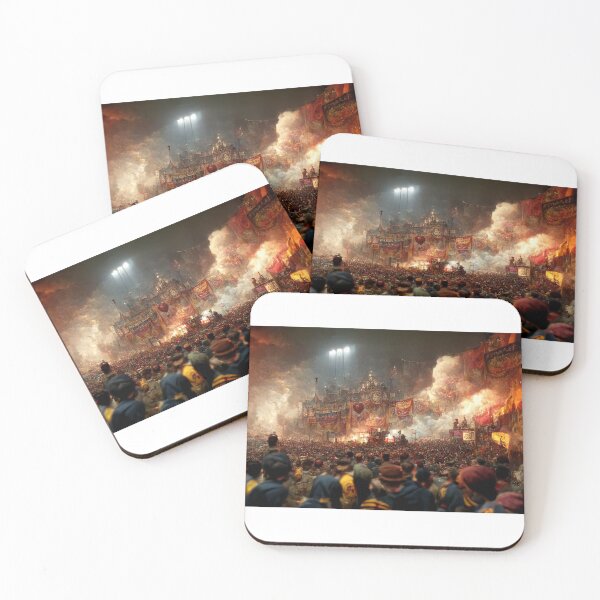 Item preview, Hooligans crowd in football match designed and sold by Max-dsign.