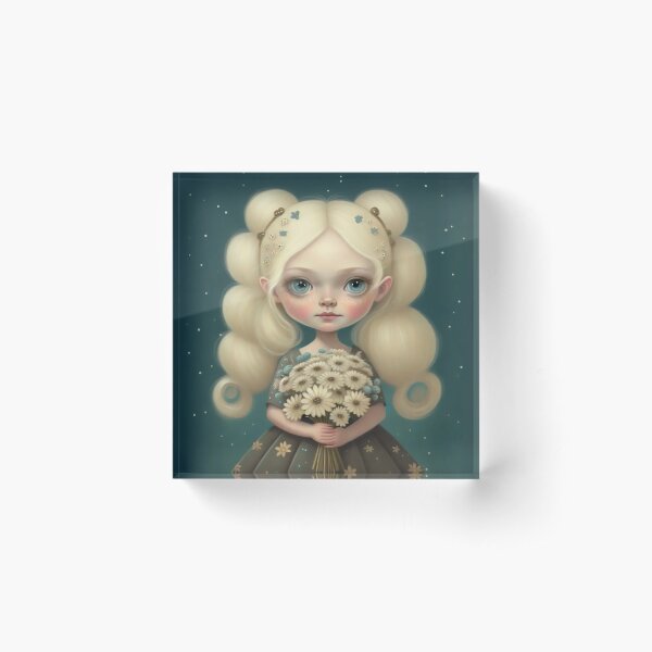 Daisy by Alice Monber Acrylic Block