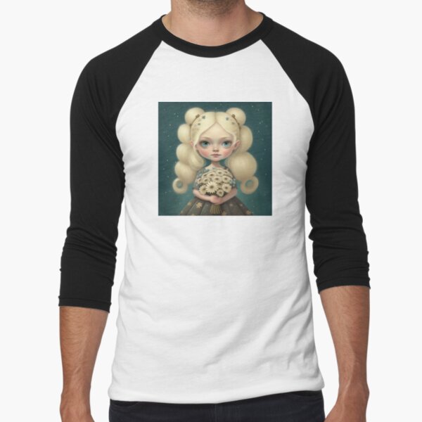 Daisy by Alice Monber Baseball ¾ Sleeve T-Shirt