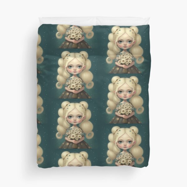 Daisy by Alice Monber Duvet Cover