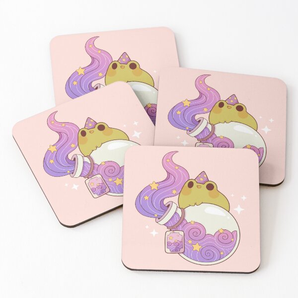Item preview, Dreamy potion with wizard frog designed and sold by Rihnlin.