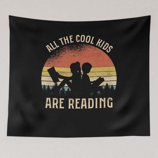 Item preview, all the cool kids are reading designed and sold by Kuki-shop.