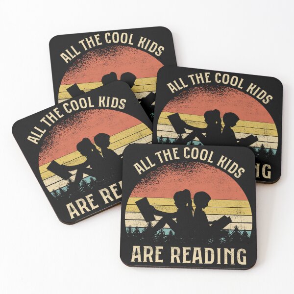 Item preview, all the cool kids are reading designed and sold by Kuki-shop.