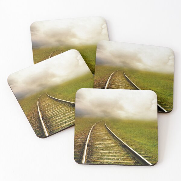 Item preview,   train track,Railroad art,train wall art,panoramic,panorama,Train art,train track art,railpictures,framed wall art designed and sold by eyesight4vision.