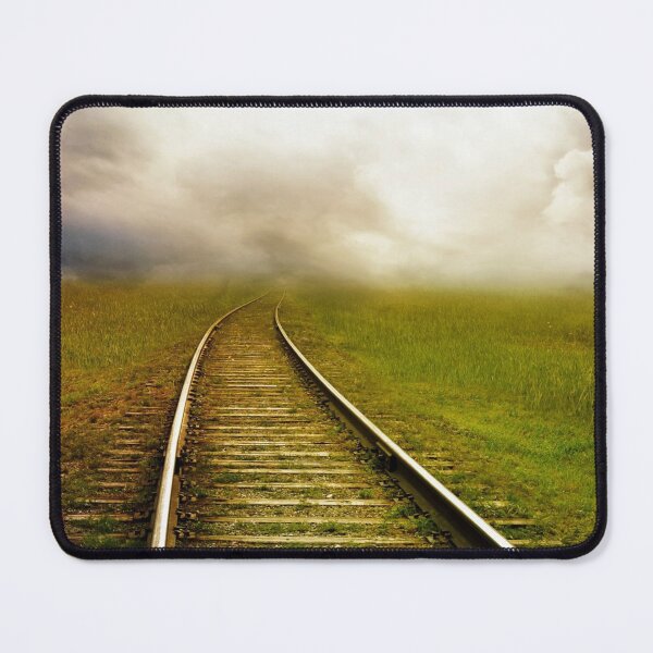 Item preview,   train track,Railroad art,train wall art,panoramic,panorama,Train art,train track art,railpictures,framed wall art designed and sold by eyesight4vision.