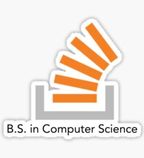 BS in Stack Overflow Sticker