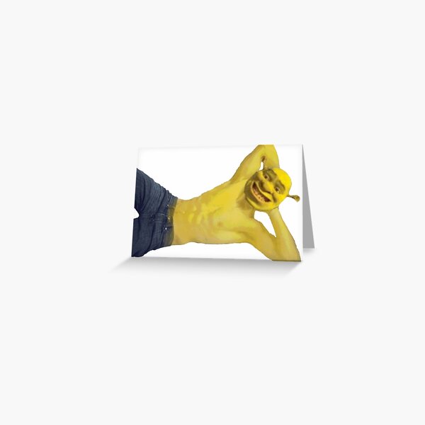 SEXXXYYY SHREK! Greeting Card