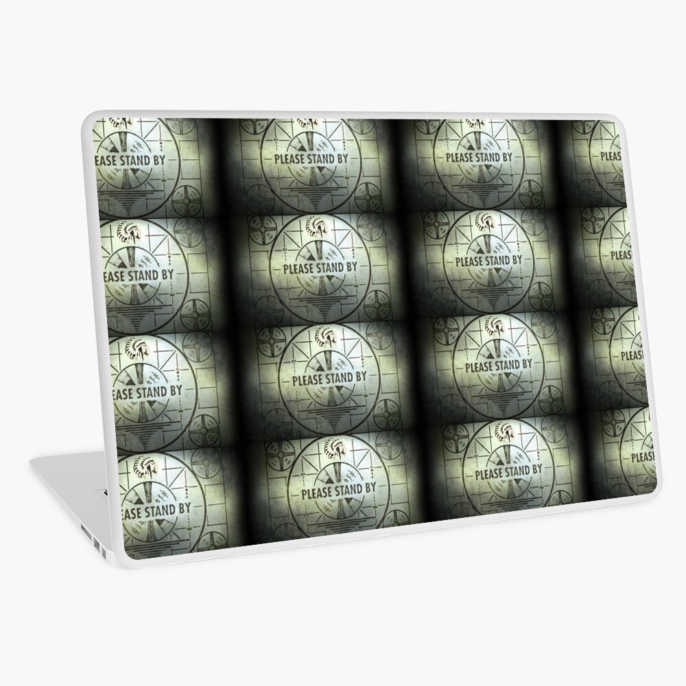 Please Stand By Laptop Skin