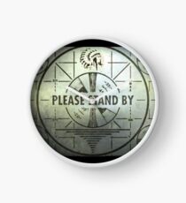 Please Stand By Clock