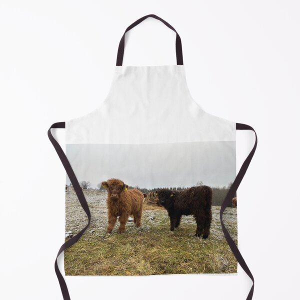 Aperçu de l'œuvre Scottish Highland Cattle Calves 4160 créée et vendue par SaarelaHighland.