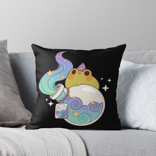 Item preview, Dreamy water potion with wizard frog designed and sold by Rihnlin.