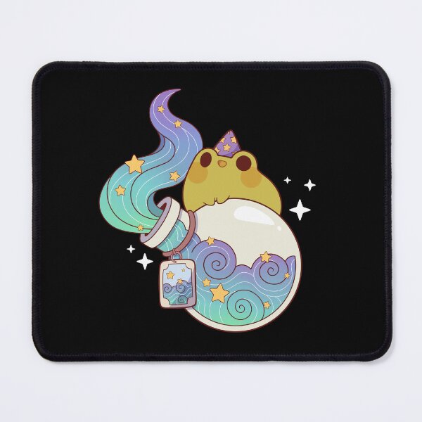 Item preview, Dreamy water potion with wizard frog designed and sold by Rihnlin.