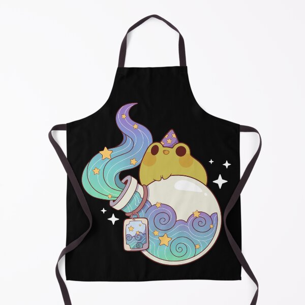 Item preview, Dreamy water potion with wizard frog designed and sold by Rihnlin.