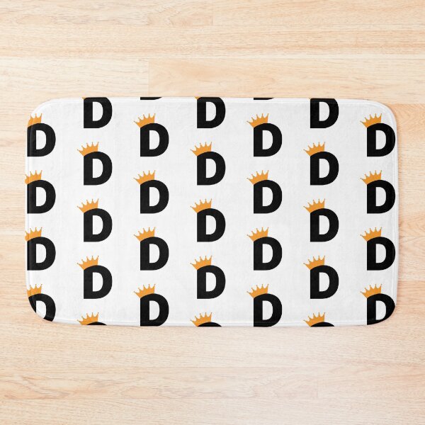 Item preview, Crowned Monogram Letter D designed and sold by Coffee Lifestyle.