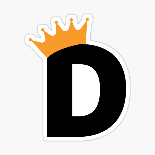 Premium Vector | Luxury brand letter d logo with crown