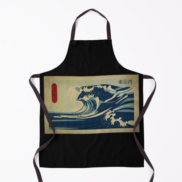 Aperçu de l'œuvre Baie de Tokyo – vagues créée et vendue par Cosmateus.