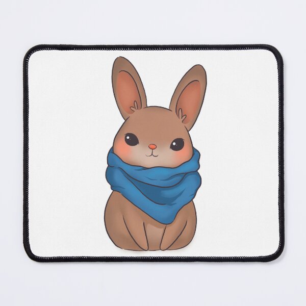 Item preview, Bunny with a scarf designed and sold by MelamelArt.