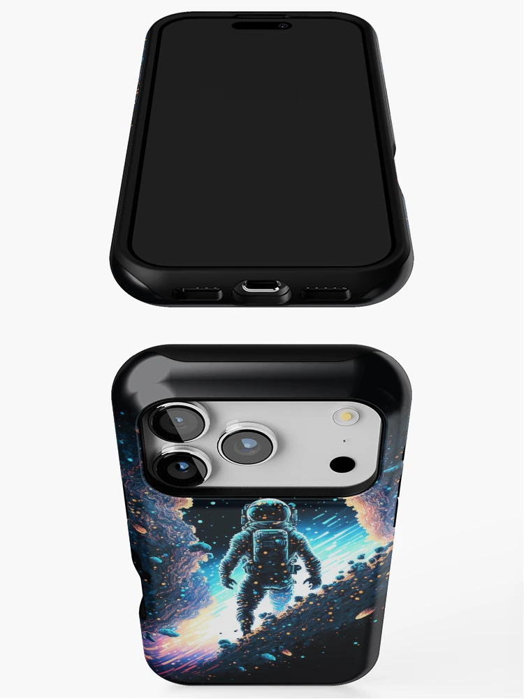 Thumbnail 3 of 4, iPhone Case, Cosmic Rift designed and sold by GummywormDesign.