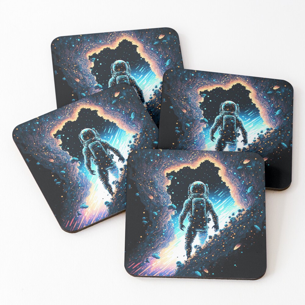 Item preview, Coasters (Set of 4) designed and sold by GummywormDesign.