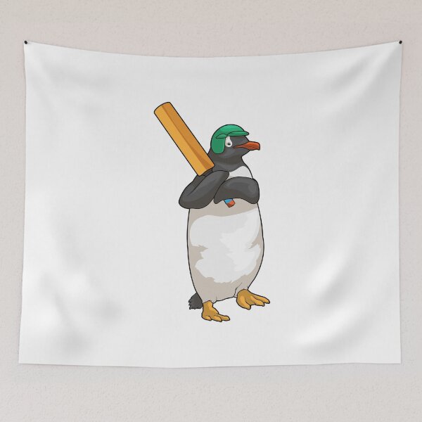 Item preview, Penguin Cricket Cricket bat designed and sold by Snabdesign84.
