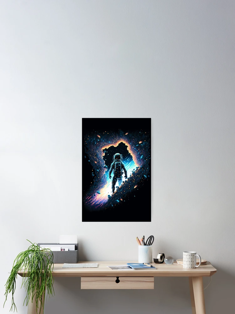 Thumbnail 2 of 3, Poster, Cosmic Rift designed and sold by GummywormDesign.