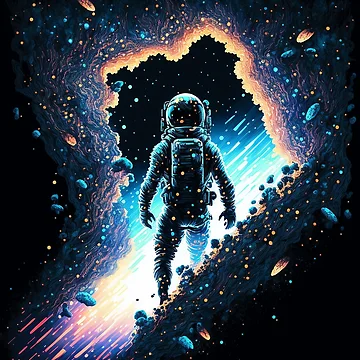 Artwork thumbnail, Cosmic Rift by GummywormDesign