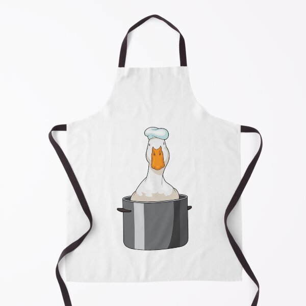 Item preview, Duck Chef Cooking pot Chef hat designed and sold by Snabdesign84.