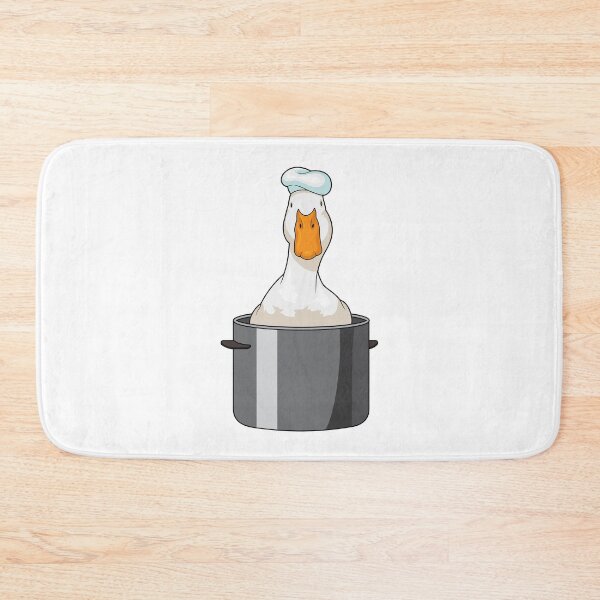 Item preview, Duck Chef Cooking pot Chef hat designed and sold by Snabdesign84.